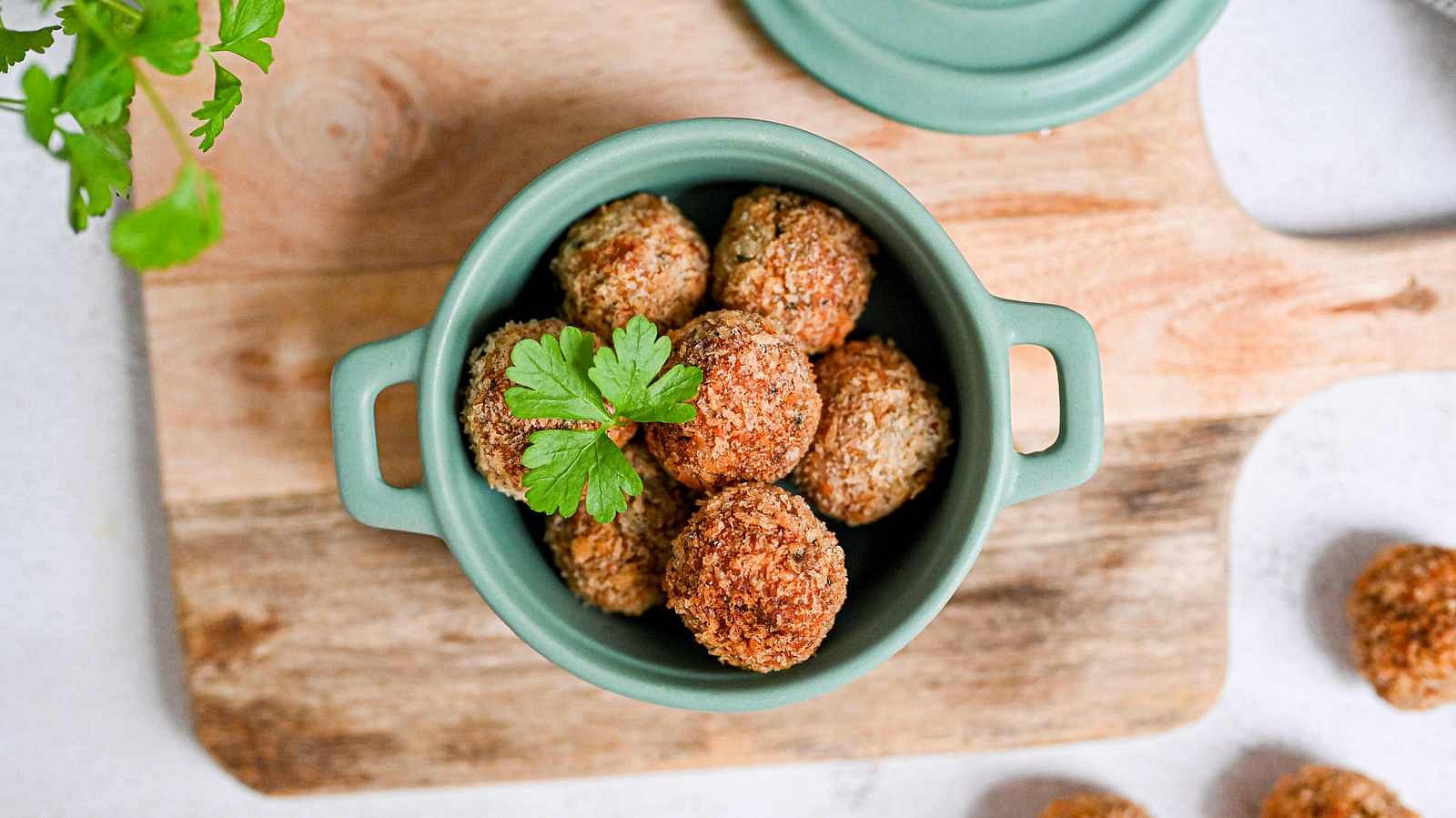 Krokety z tresky a koriandru