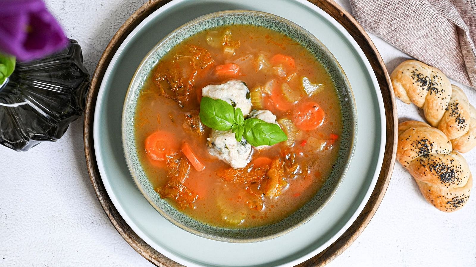 Italská svatební polévka