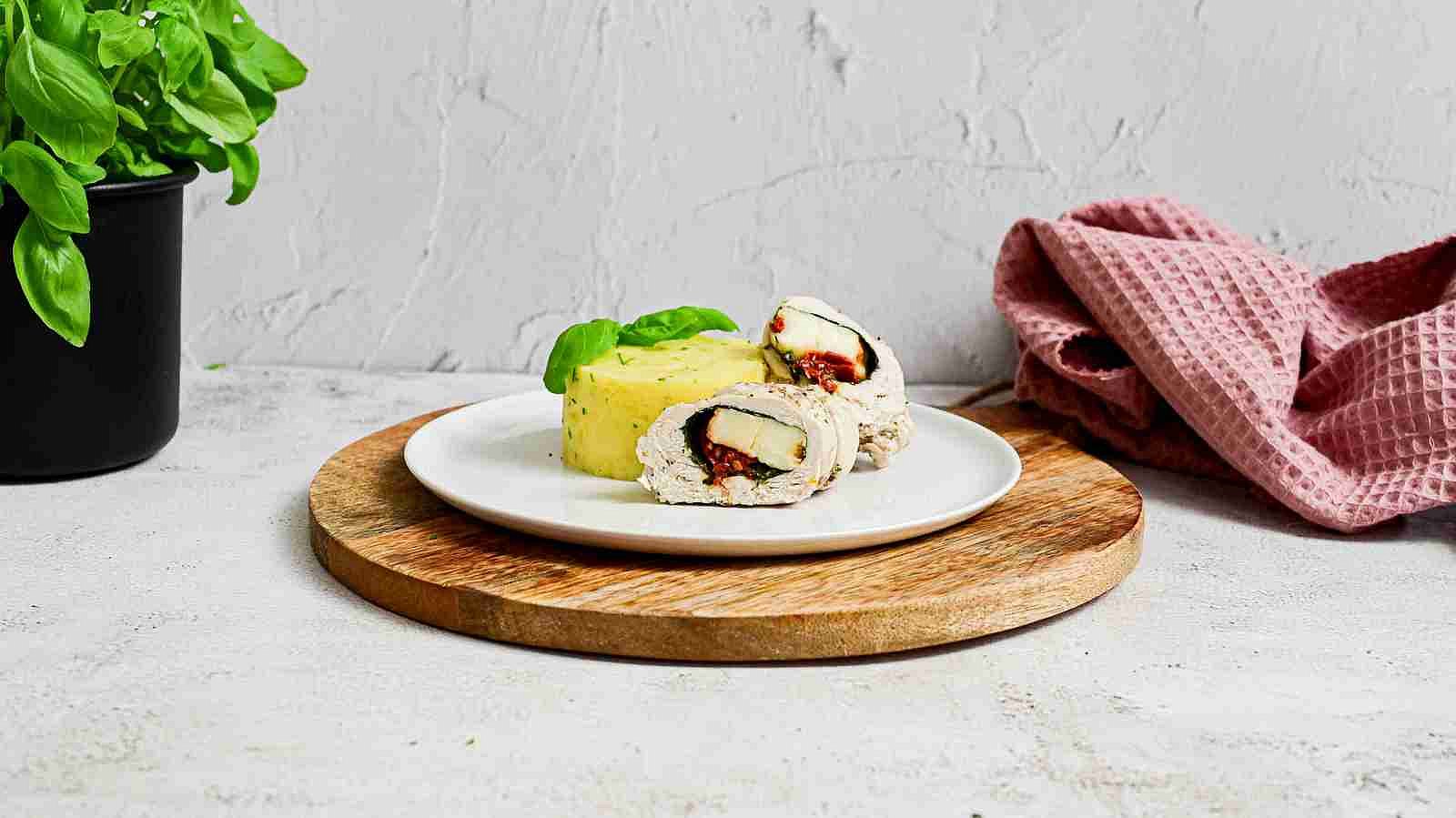 Kuřecí plněná rolka