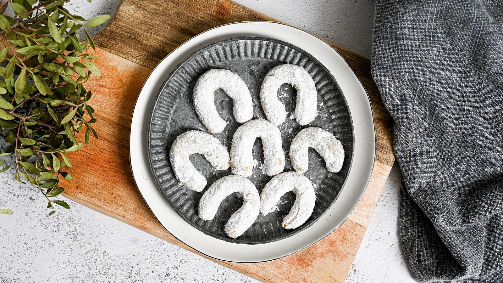 Vanilkové rohlíčky