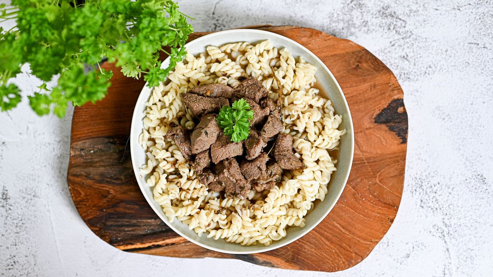 Hovězí na černém pivu a tymiánu