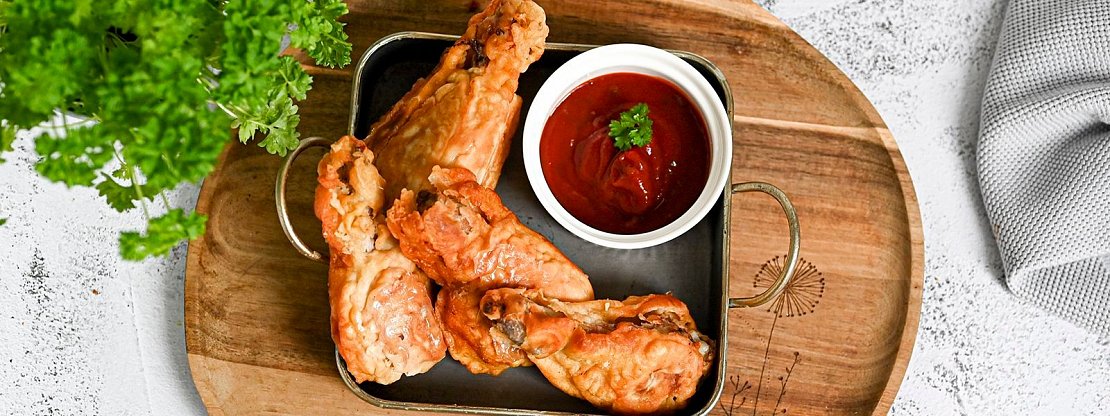 Kuřecí paličky v těstíčku