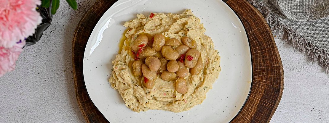 Kaše z bílých fazolí