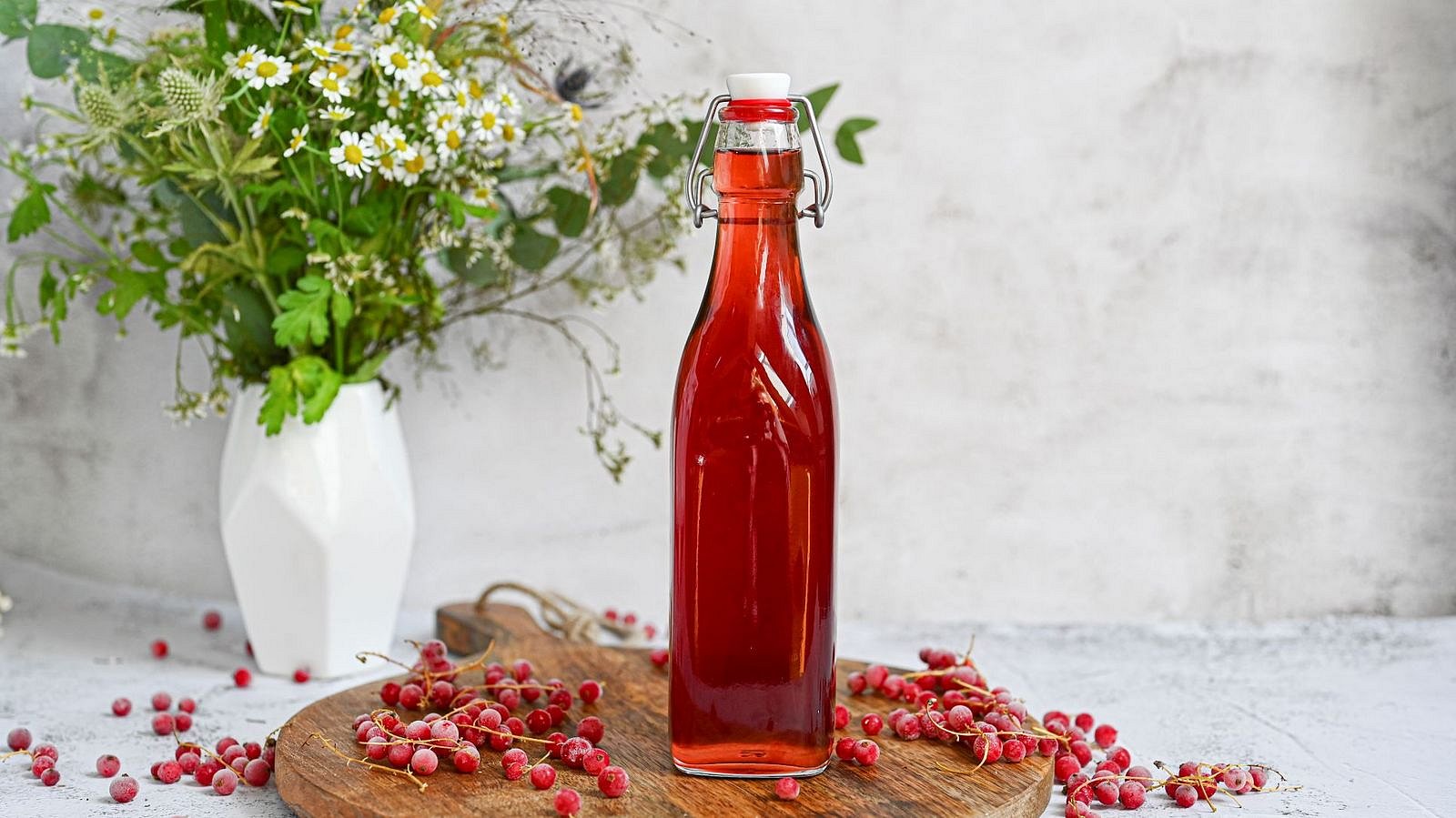 Sirup ze zahradního ovoce