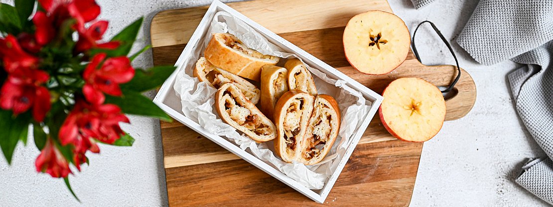 Kynutý závin s jablky