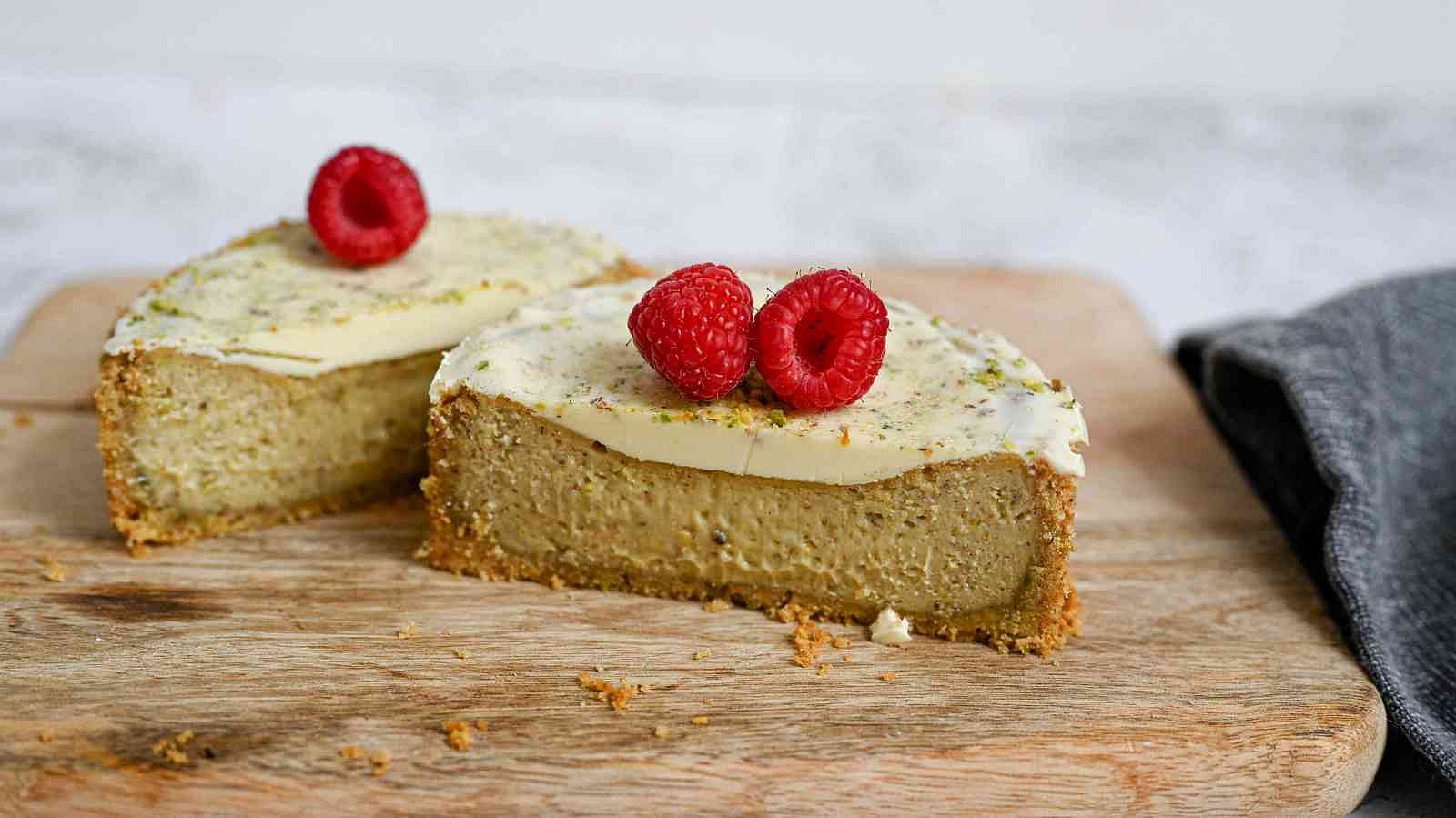 Cheesecake pistáciový