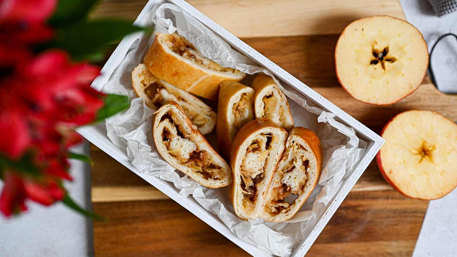 Kynutý závin s jablky