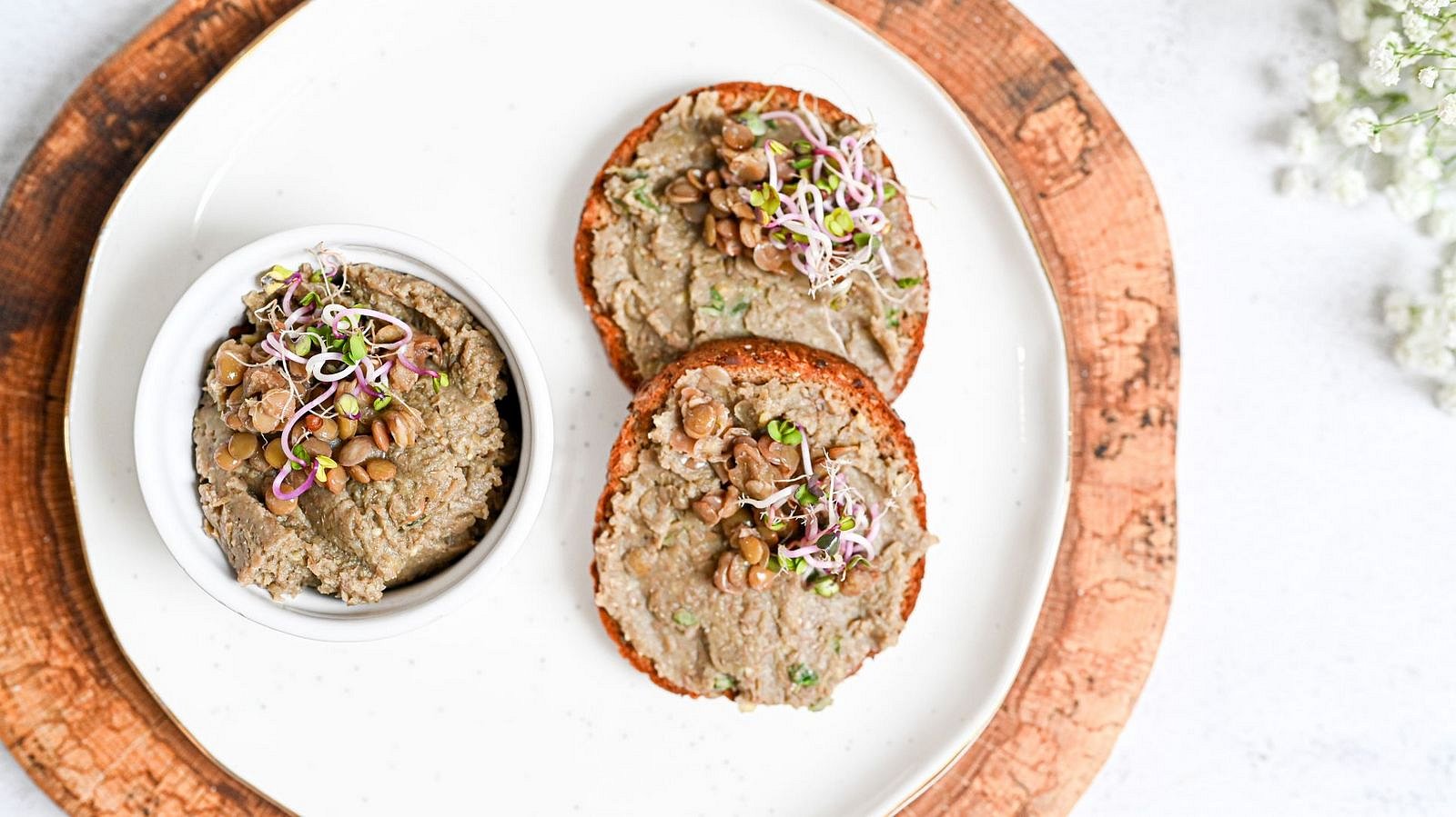 Čočková pomazánka