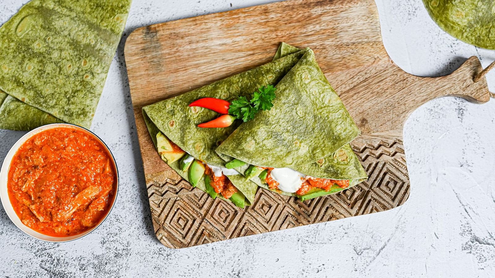 Trhané kuřecí do tortill