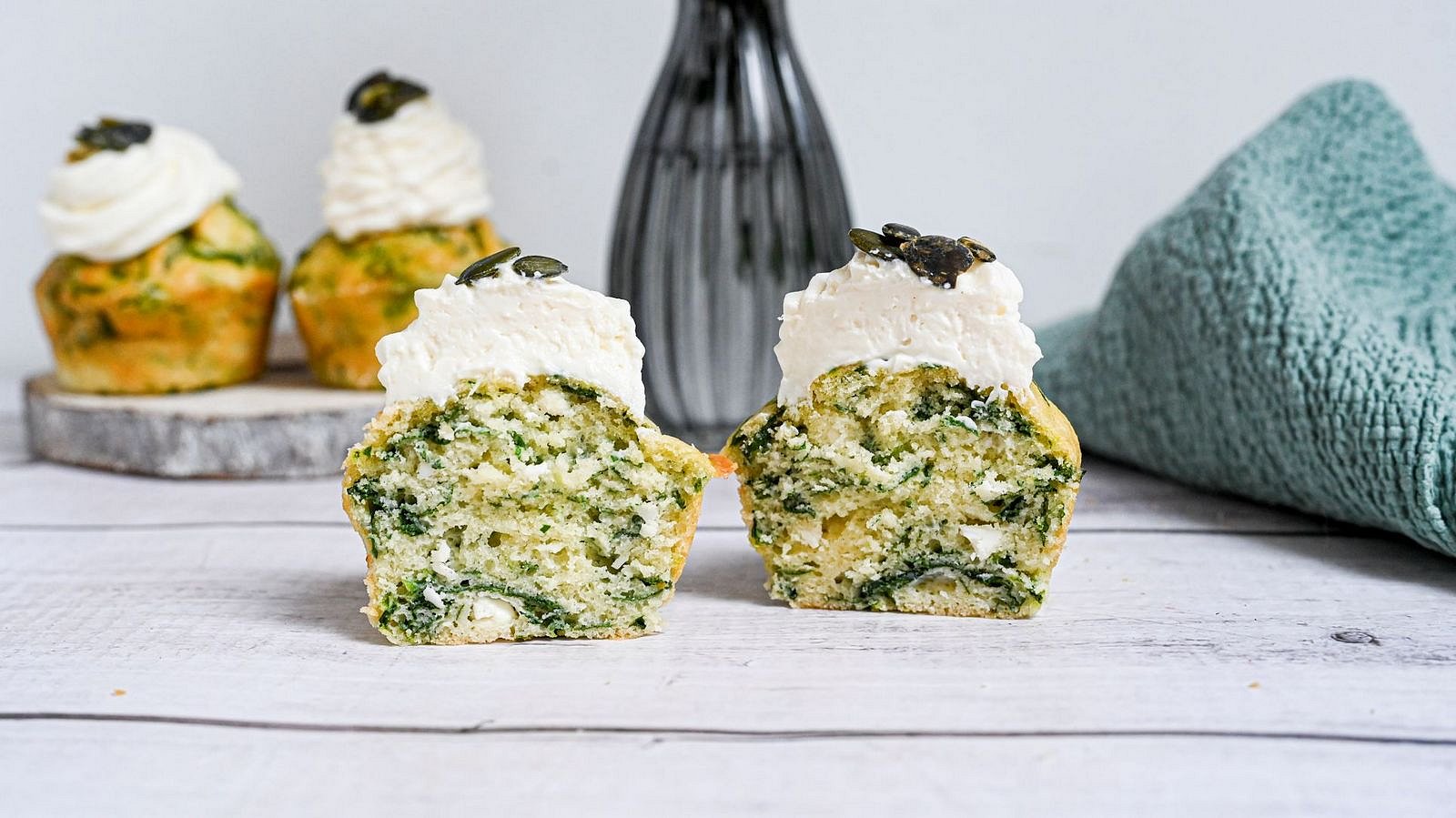 Špenátové muffiny