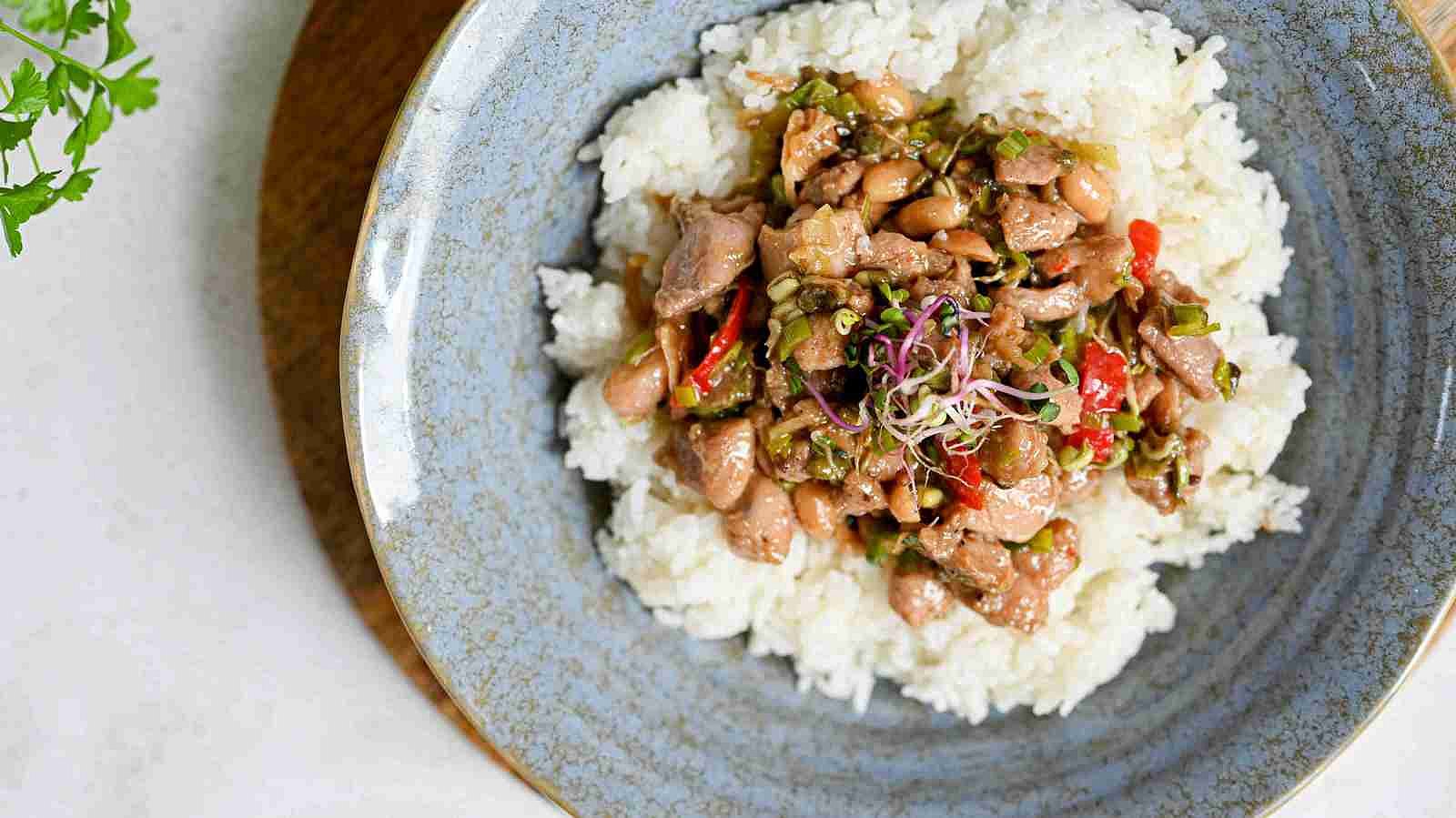 Čína z kuřecího masa