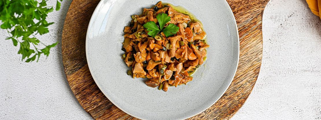 Restované lišky na víně