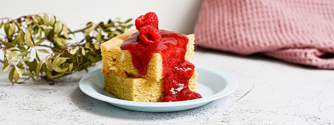 Brownies z bílé čokolády