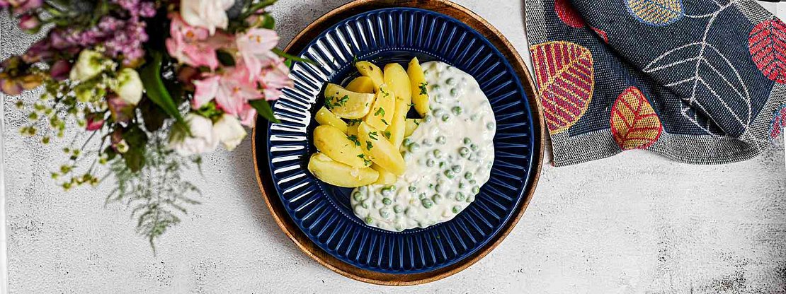 Hrášek na smetaně