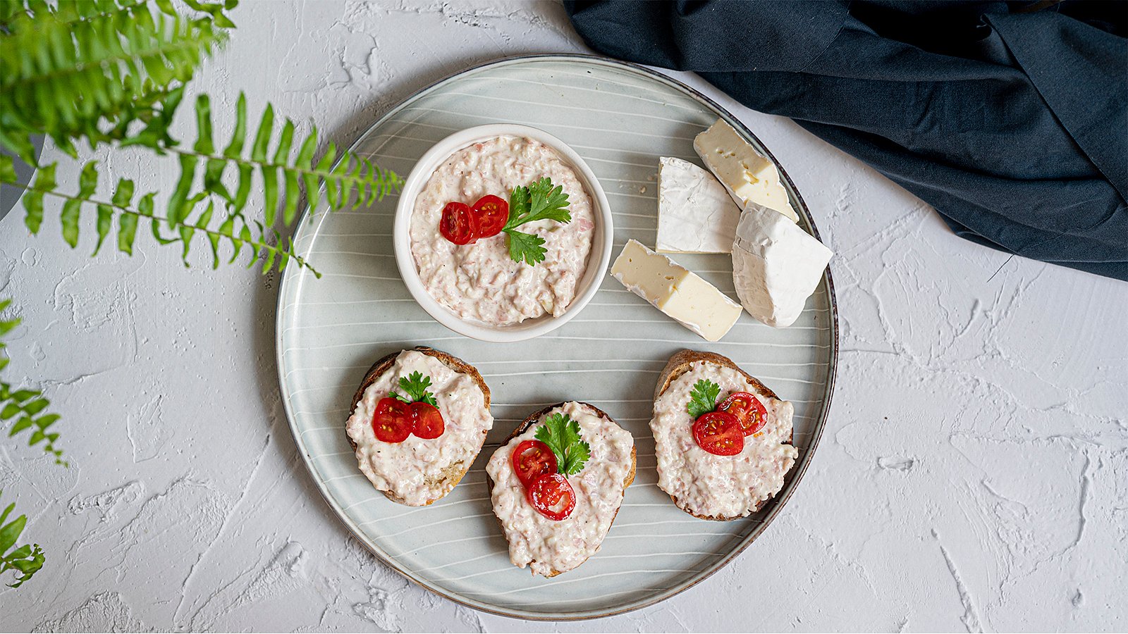 Hermelínová pomazánka