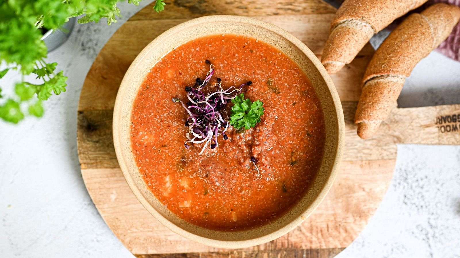 Fazolovo-květáková polévka