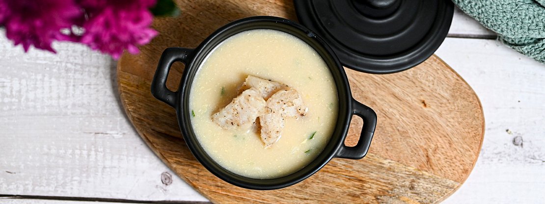 Krém z rybího filé