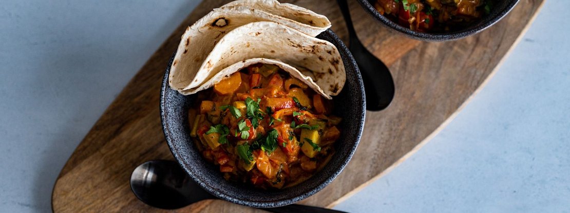 Zeleninové kari s kokosovým mlékem