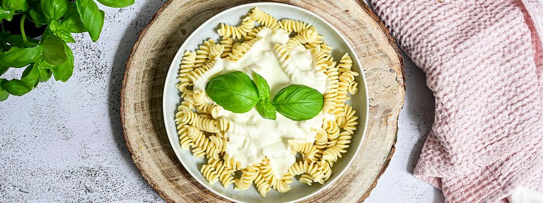 Těstoviny se sýrovou omáčkou