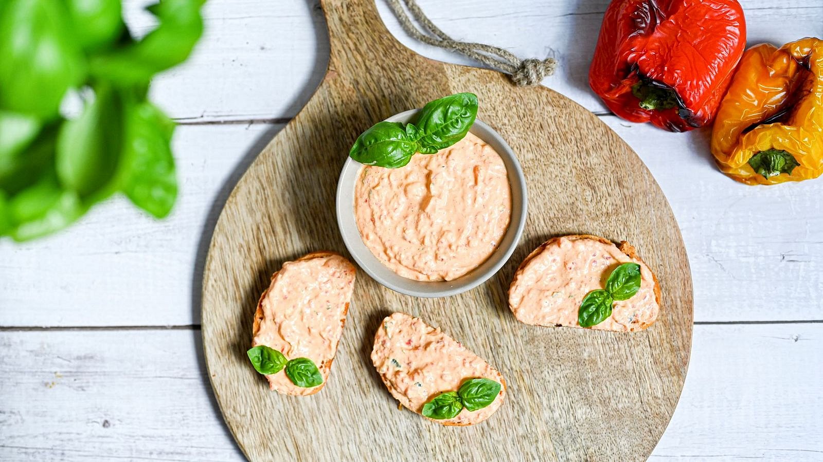 Pomazánka z pečené papriky