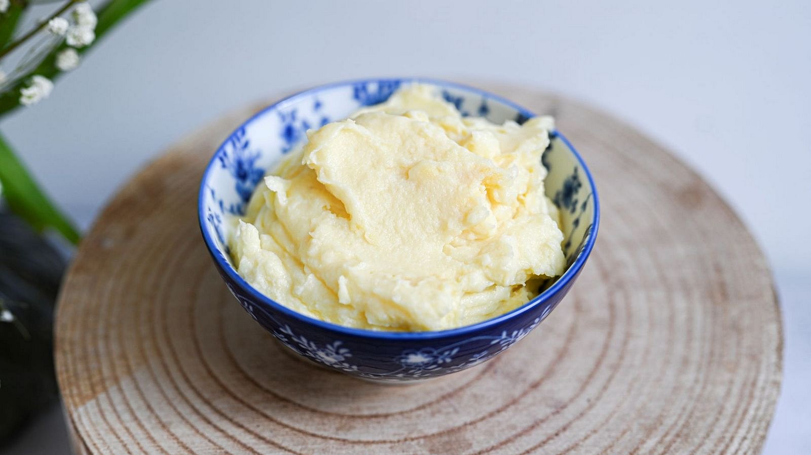 Bramborová kaše vařená v mléce