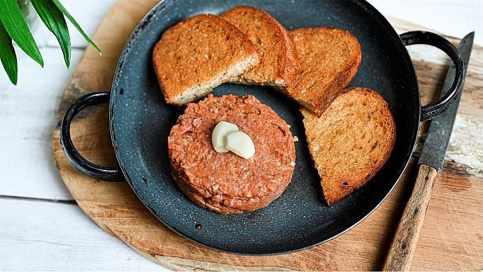 Tatarák z hovězího masa