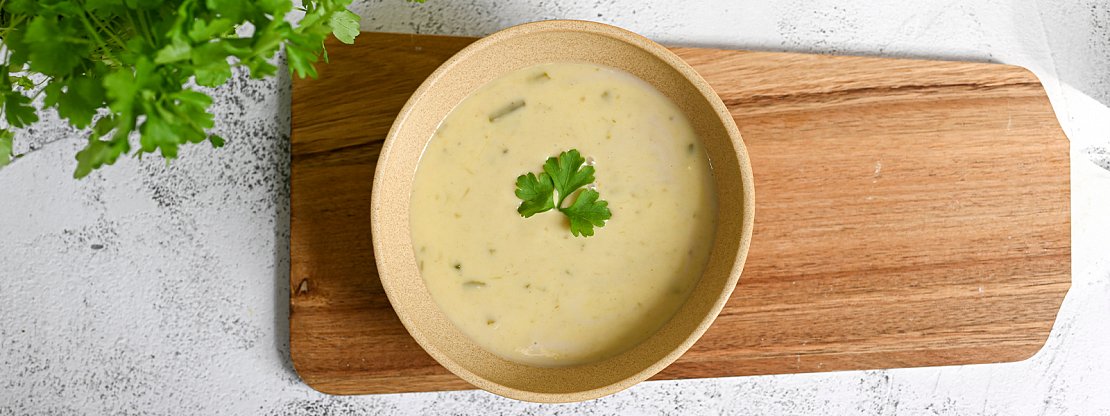 Polévka ze zeleného chřestu