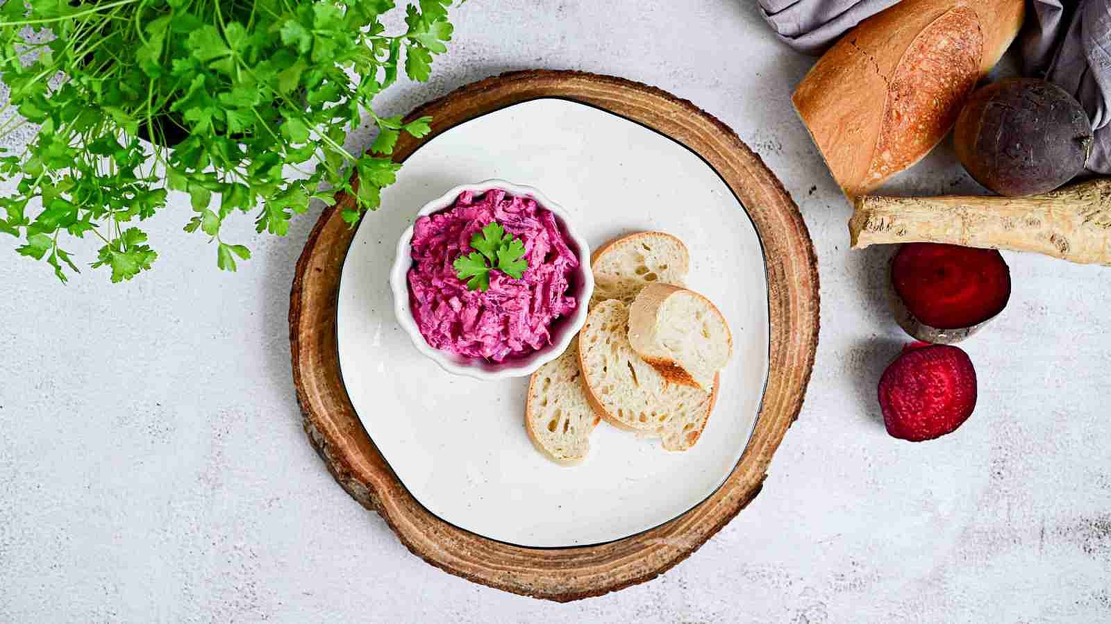 Řepový salát s křenem