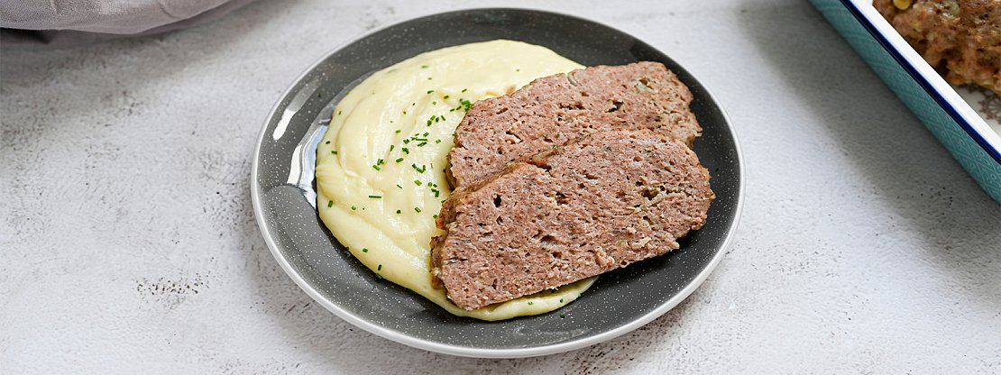 Sekaná s bramborovou kaší