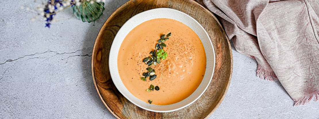 Čočkovo-rajčatový krém