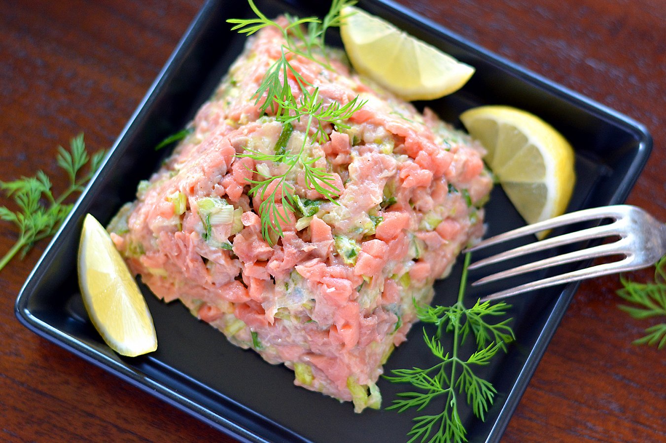 Tatarák z lososa