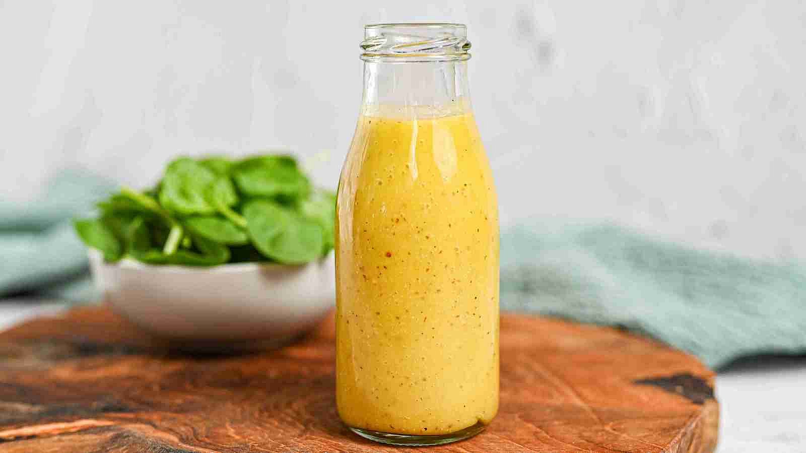 Medovo-hořčičný dresink