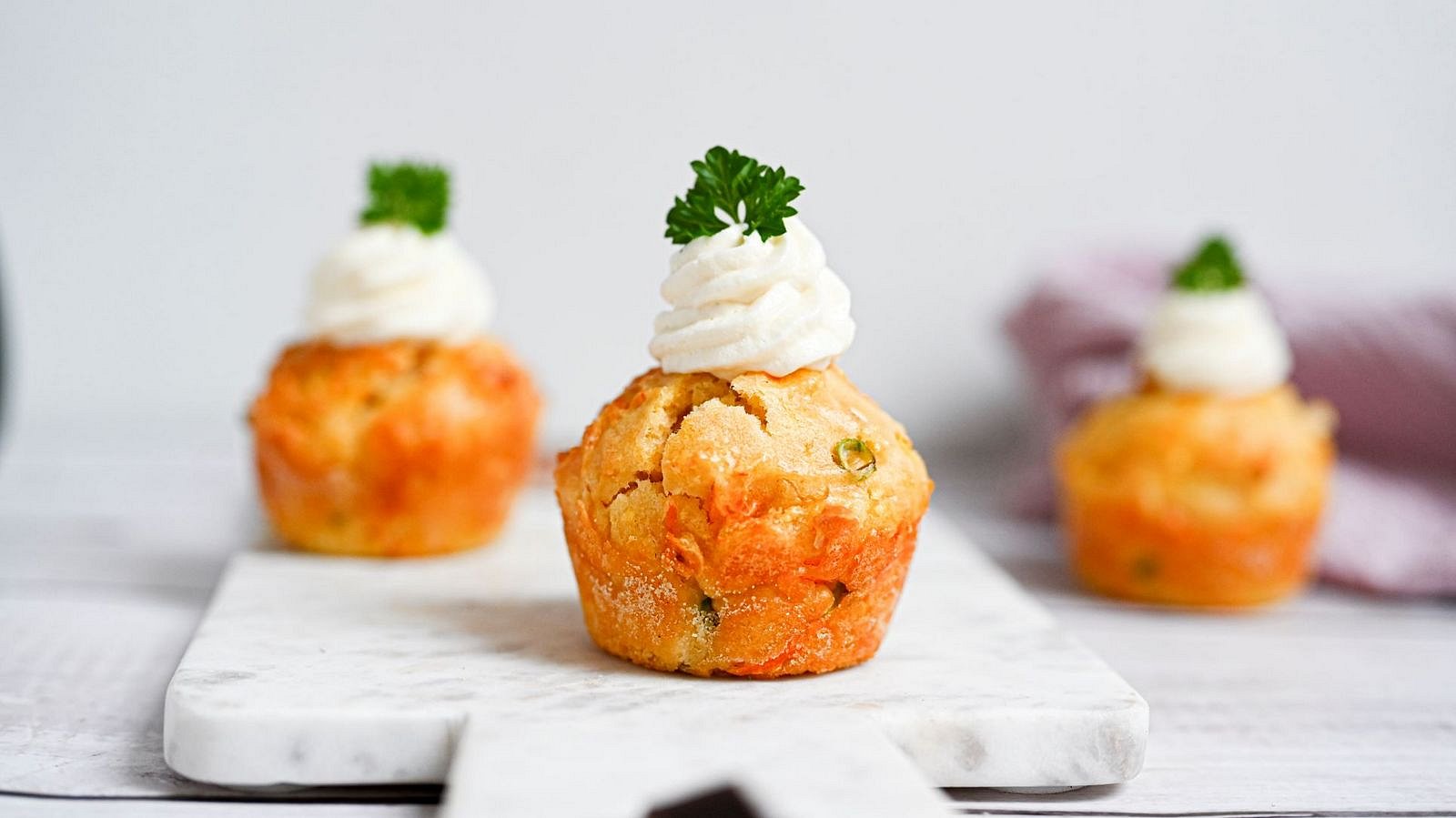 Celerovo-mrkvové muffiny