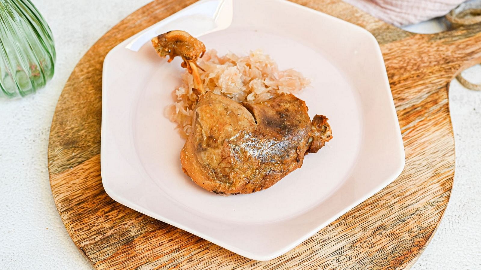 Konfitované kachní stehno