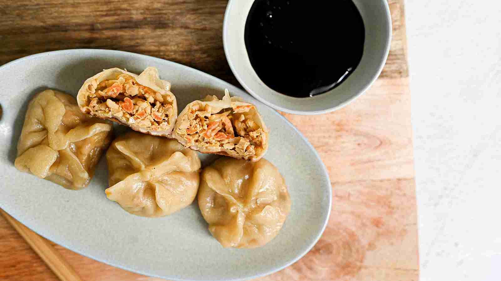 Vegetariánská gyoza