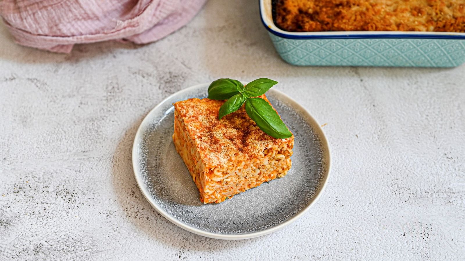 Zapečené boloňské těstoviny