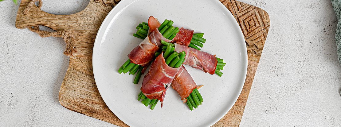 Fazolky v páře se slaninou