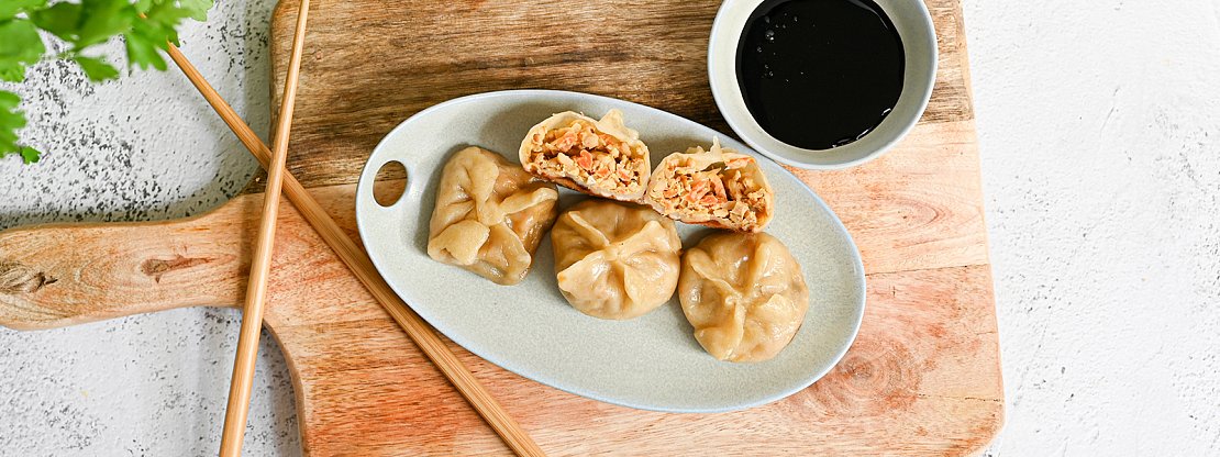 Vegetariánská gyoza