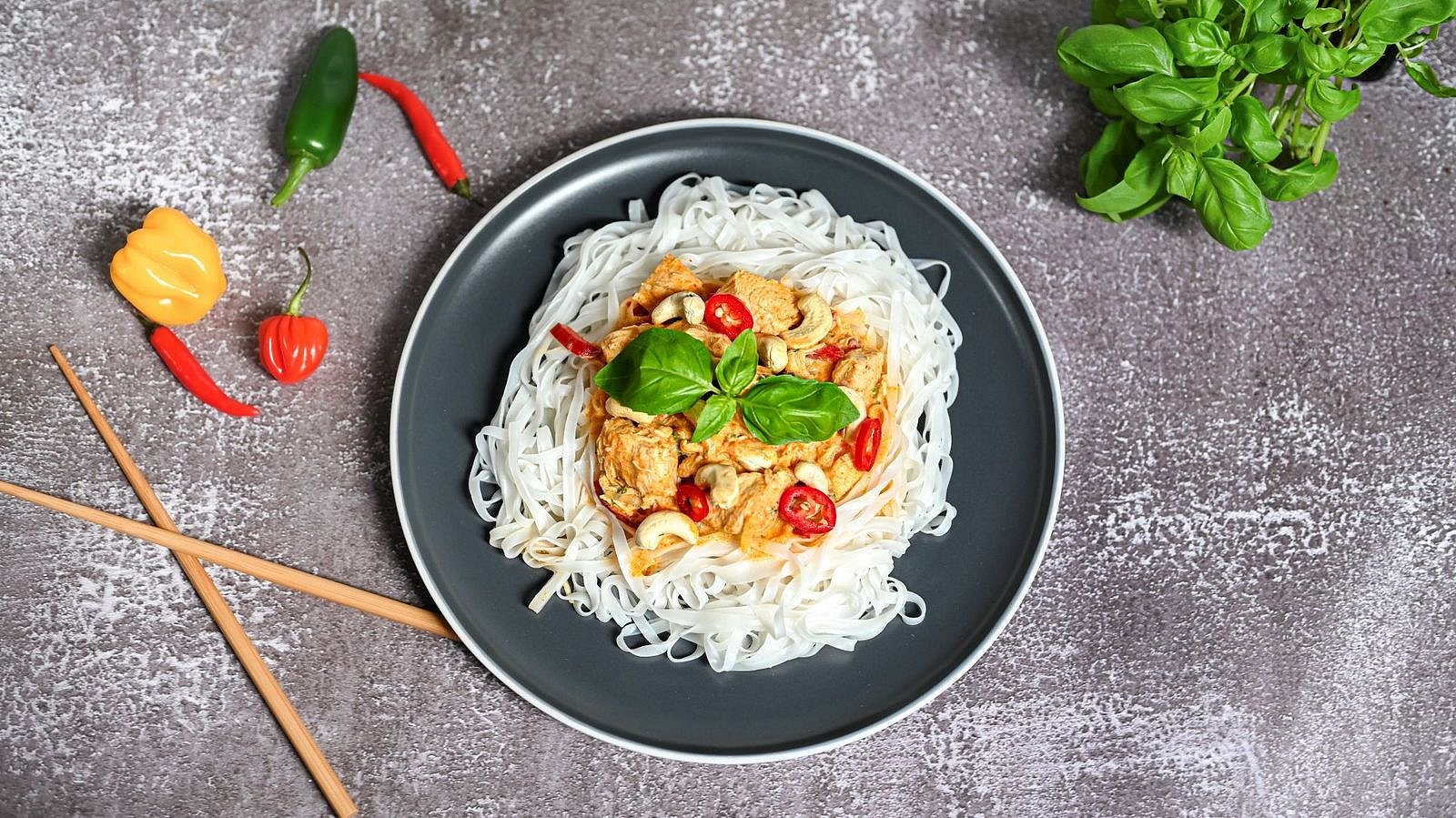 Thajské kari s kokosovým mlékem