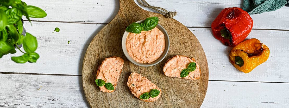 Pomazánka z pečené papriky