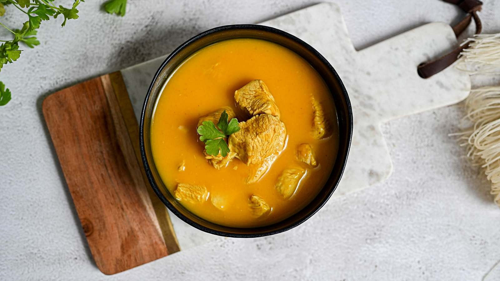 Dýňová omáčka s krůtím masem